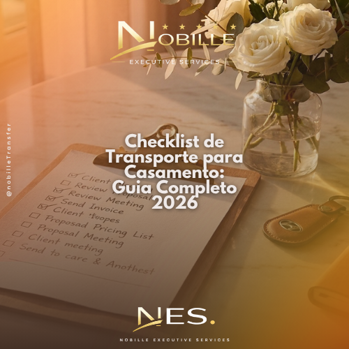 checklist transporte casamento
